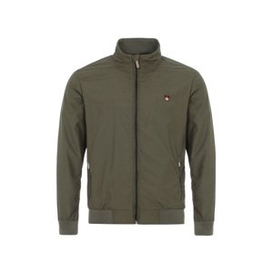 River Club Men's Khaki Waterproof And Wind-Resistant Standing Collar Jacket