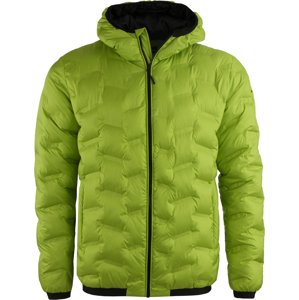Men's winter jacket ALPINE PRO KREDAS lime green