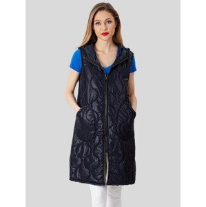 PERSO Woman's Vest BLE225302F Navy Blue