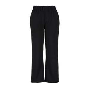 Trendyol Curve Black Wide-Cut Thick Knitted Sweatpants