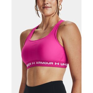 Under Armour Bra Crossback Mid Bra-PNK - Women