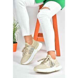 Fox Shoes P973516904 Skinny Fabric Thick Soled Sneakers Sneakers