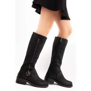 Fox Shoes Black Women's Boots