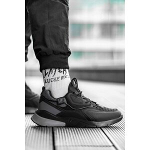 DARK SEER Black Smoked Unisex Sneakers