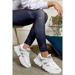 DARK SEER Women's Full White Sneakers