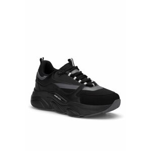 DARK SEER Black Unisex Sneakers