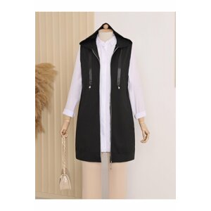 Modamorfo Hooded Combed Combed Vest