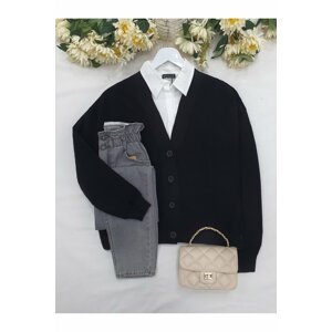 Modamorfo V-Neck Corduroy Sweater Cardigan