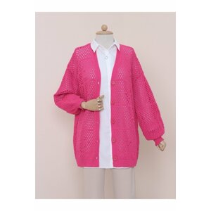 Modamorfo Mesh Balloon Cufflinks Cardigan