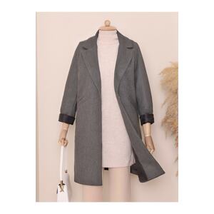 Modamorfo One Button, Lined Winter Stamp Coat
