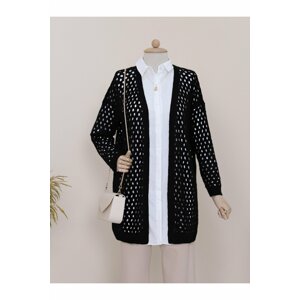 Modamorfo Mesh-Spring Knitwear Cardigan