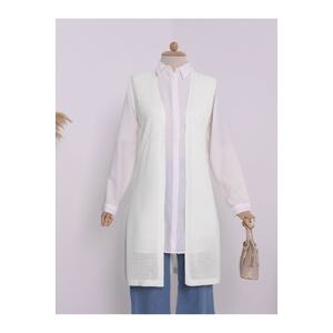 Modamorfo Openwork Pompom Araboy Knitwear Vest