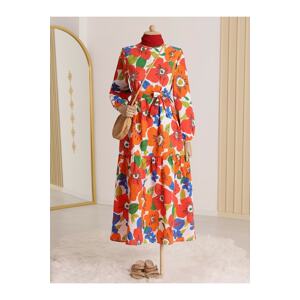 Modamorfo Floral Patterned Dress