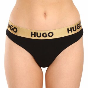 Women's thongs Hugo Boss black