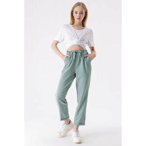 HAKKE Lace-Up Lace-Up Trousers