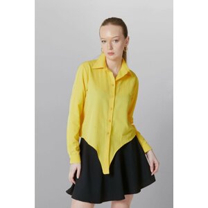 HAKKE Lady's Tie Front Shirt