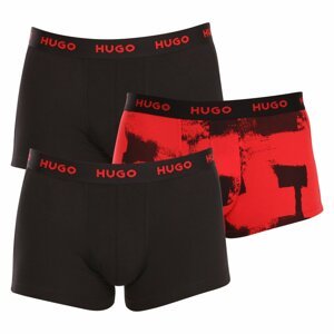 3PACK men's boxers Hugo Boss multicolor