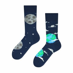 Socks Frogies Pixel Earth Moon