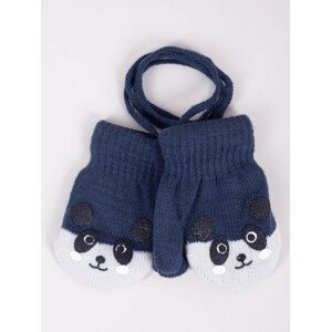 Yoclub Kids's Boys' 1-Finger Mittens Gloves RED-0117C-AA1A-015