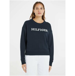 Dark blue Womens Sweatshirt Tommy Hilfiger - Women