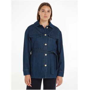 Dark blue Women's Denim Jacket Tommy Hilfiger - Women