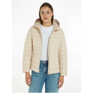 Creamy Women's Winter Quilted Jacket Tommy Hilfiger Feminine - Women