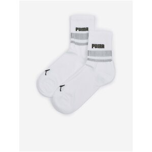 Set of two pairs of socks in white Puma New Heritage - Women
