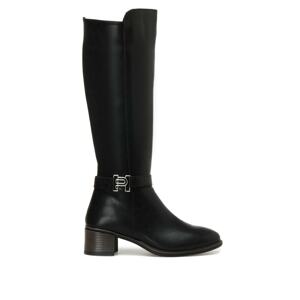 Polaris 320236.z 2pr Black Women's Heeled Boots