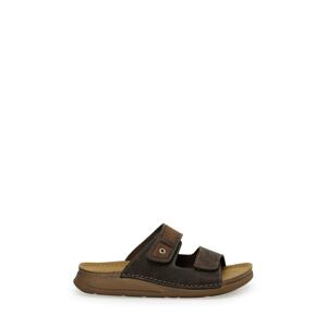 Polaris 404155.M3FX Brown Men's Slippers