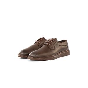 Ducavelli Enkel Genuine Leather Men's Casual Classic Shoes, Genuine Leather Classic Shoes, Derby Classic