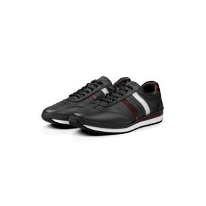 Ducavelli Dynamic Genuine Leather Men's Daily Shoes, Casual Shoes, 100% Leather Shoes, 4 Season Shoes