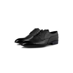 Ducavelli Elite Genuine Leather Men's Classic Shoes Derby Classic Shoes Lace-Up Classic Shoes.