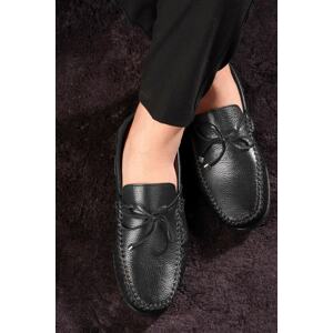 Ducavelli Bordeaux Genuine Leather Men's Casual Shoes, Loafers, Lightweight Shoes.