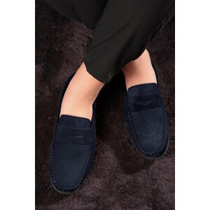 Ducavelli Naran Genuine Leather Men's Casual Shoes, Loafers, Lightweight Shoes, Suede Shoes.