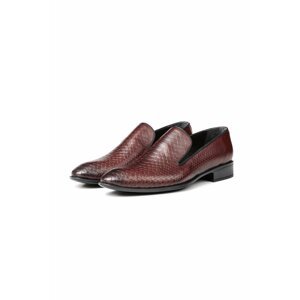 Ducavelli Alligator Genuine Leather Men's Classic Shoes, Loafers Classic Shoes, Loafers.