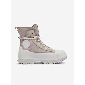 Light Pink Women's Ankle Sneakers on Converse Chuck Ta Platform - Women