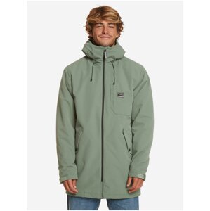 Men's Green Winter Jacket Quiksilver New Skyward - Men's