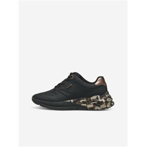 Tamaris women's black patterned sneakers - Women