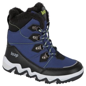 Children's winter snow boots LOAP LIMA Blue