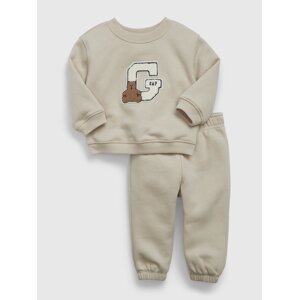 GAP Baby logo set sweatpants and sweatshirt - Boys
