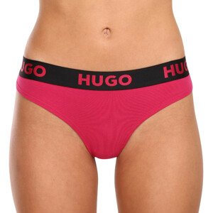 Women's thong Hugo Boss pink