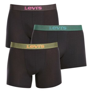 3PACK Mens Boxers Levis black