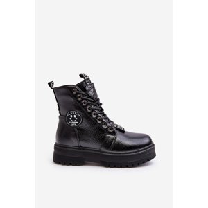 Children's Insulated Trapper Boots Black Conley