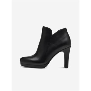 Tamaris women's black ankle boots with heels - Women