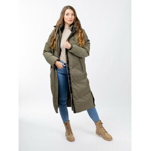 Women's winter jacket GLANO - khaki
