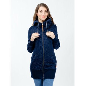 Women's Extended Sweatshirt GLANO - blue