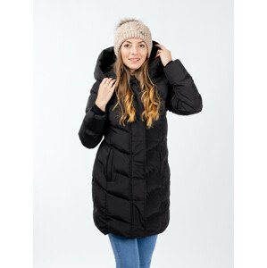 Women's winter quilted jacket GLANO - black