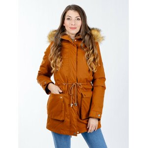 Women's parka GLANO - brown