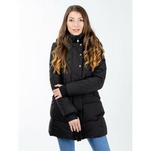 Women's quilted jacket GLANO - black
