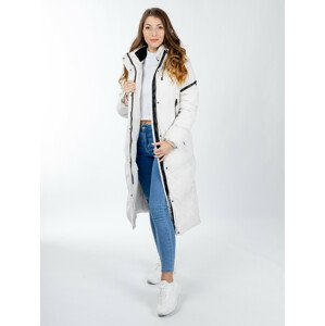 Women's winter jacket GLANO - white
